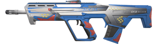 Striker Bulldog (Blue/White/Red)