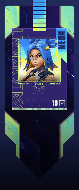 Neon ID Card