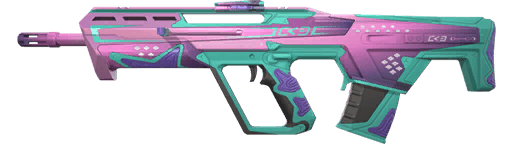 Striker Bulldog (Pink/Teal/Purple)