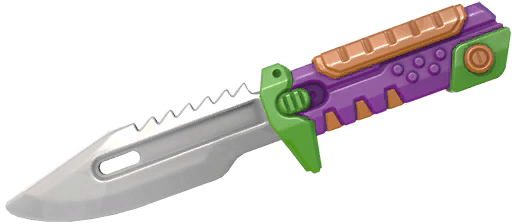 BlastX Polymer KnifeTech Coated Knife