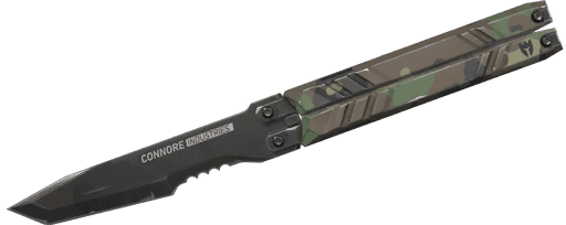 Recon Balisong (Green Camo)