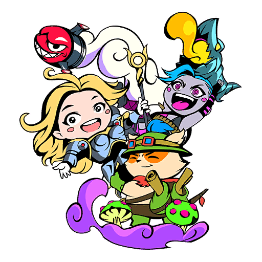 Doodle Buds // League of Legends Spray